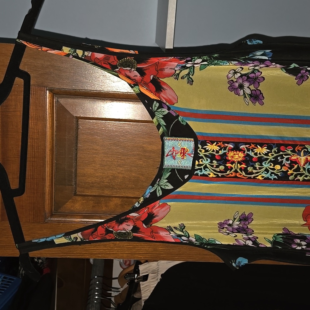 Johnny Was Garden Arch Dress (Slip) Medium - Picture 4 of 7